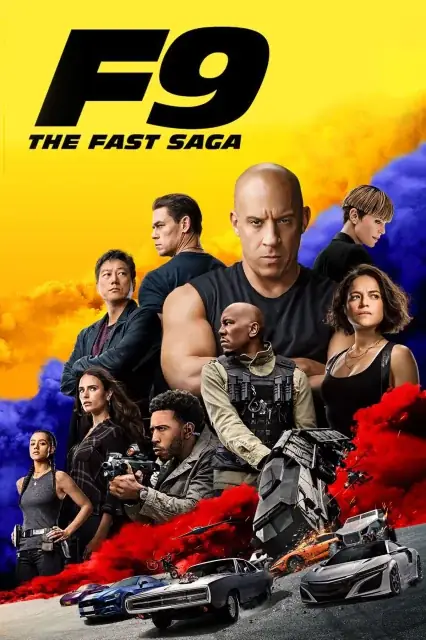 F9: The Fast Saga (2021) — poster