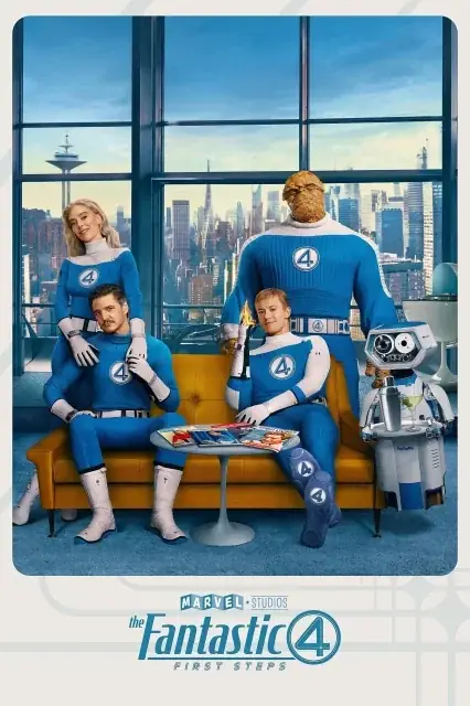 The Fantastic 4: First Steps (2025) — poster