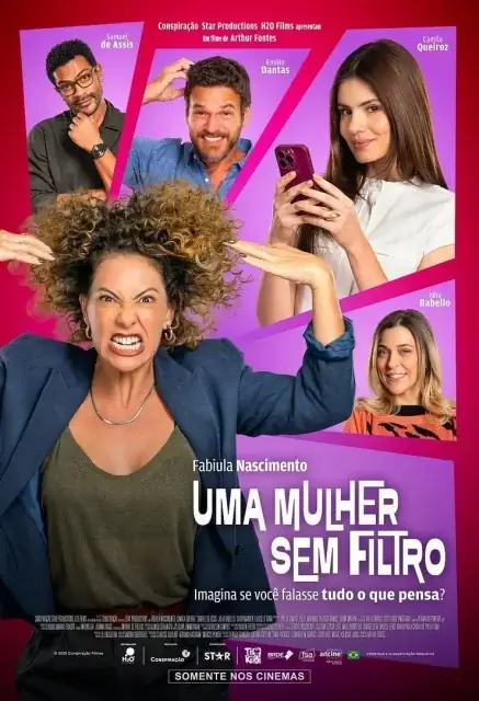 Uma Mulher Sem Filtro (2025) — poster