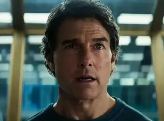 Trailer for a secret Tom Cruise film to be shown before "Avatar 3" () — poster