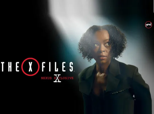 The actress cast in one of the lead roles in the new The X-Files has been announced () — poster