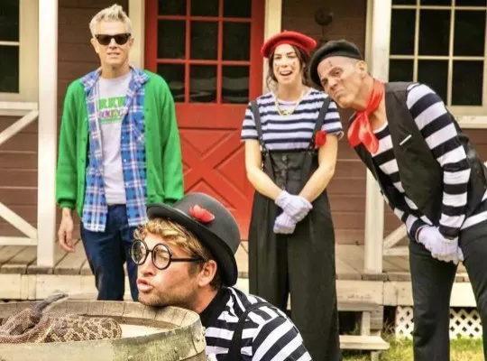 Johnny Knoxville and the Jackass crew are returning for a fifth film () — poster