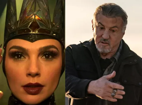 Gal Gadot and Sylvester Stallone have been nominated for the Golden Raspberry Awards. () — poster
