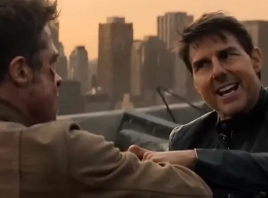 Новость: Video of Tom Cruise and Brad Pitt Fight Scene Sparks Panic in Hollywood