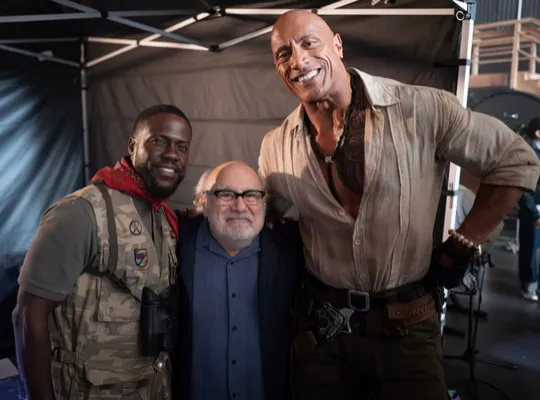 Dwayne Johnson Praises 'Jumanji 3' Co-Star Danny DeVito () — poster